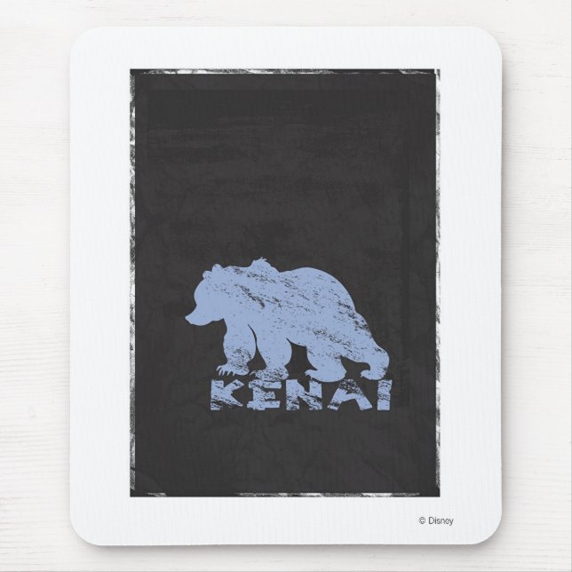 Brother Bear's Kenai Silhouette Disney Mouse Pad (Front)
