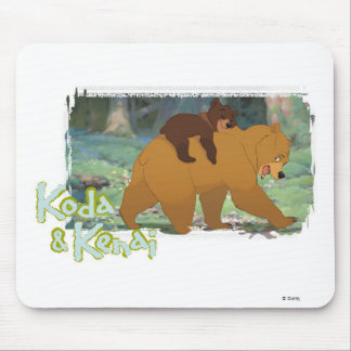 Brother Bear's Koda and Kendi Disney Mouse Pad