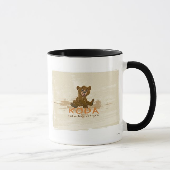 Brother Bear's Koda sitting Disney Mug (Right)