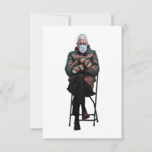 Brother Bernie Parka Mittens T-Shirt Gift RSVP Card