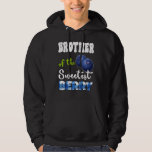 Brother Berry 1st Birthday Blueberry Theme Sweetes Hoodie<br><div class="desc">Brother Berry 1st Birthday Blueberry Theme Sweetest of Berry</div>