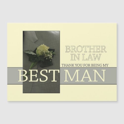 Brother best man thank you