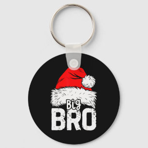 Brother Big Santa Christmas Family Matching Pyjama Keychain