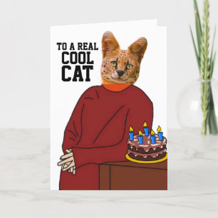 BROTHER BIRTHDAY CAT GREETING CARDS