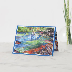 Brother Birthday Personalize Name Card