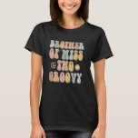 Brother Bro Two Groovy Second Birthday Retro 2nd B T-Shirt<br><div class="desc">Brother Bro Two Groovy Second Birthday Retro 2nd Bday Party</div>