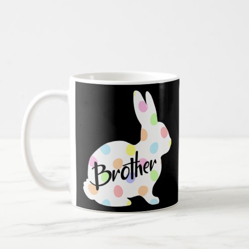 Brother Bunny Easter Egg Polka Dot Bunny Rabbit  Coffee Mug