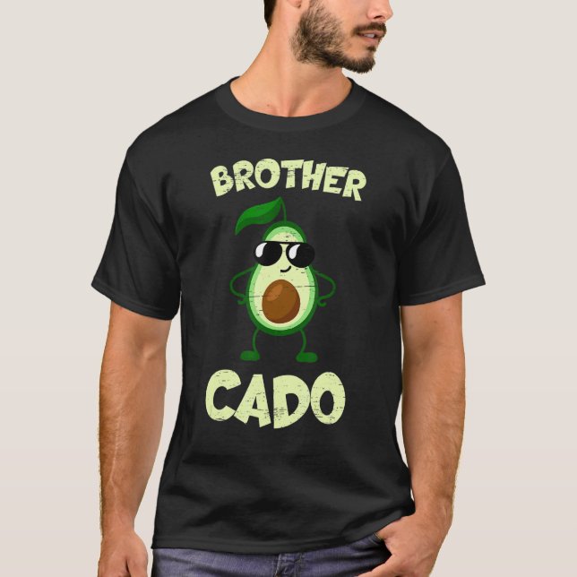 Brother Cado Guacamole Vegan and Vegetarian T-Shirt (Front)