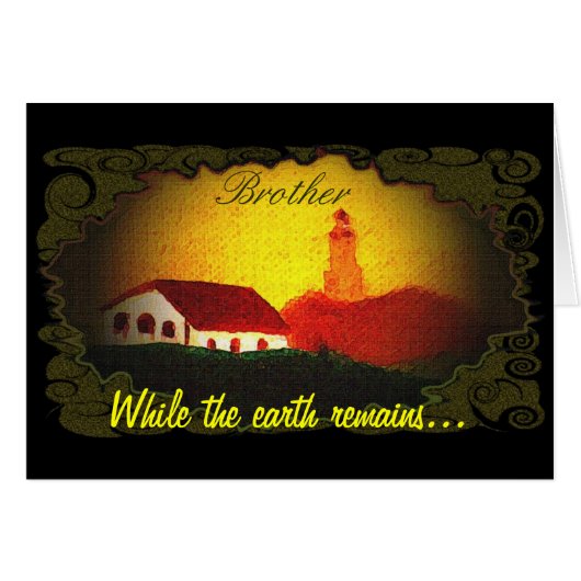 Brother Card (Front Horizontal)