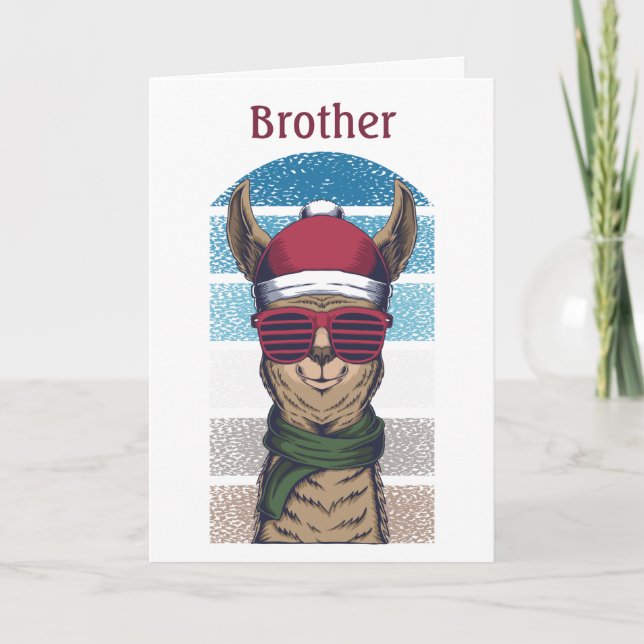 Brother Christmas Card (Front)