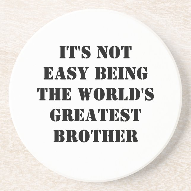 Brother Drink Coaster (Front)