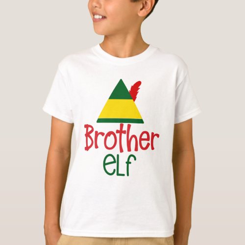 Brother Elf Baby Kids Christmas Holiday Family Fun T_Shirt