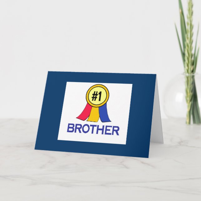 Brother Fathers Day Christian Card (Front)