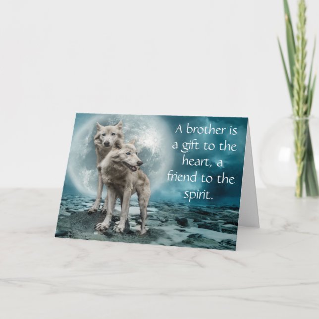 Brother, Friend to the Spirit Card (Front)