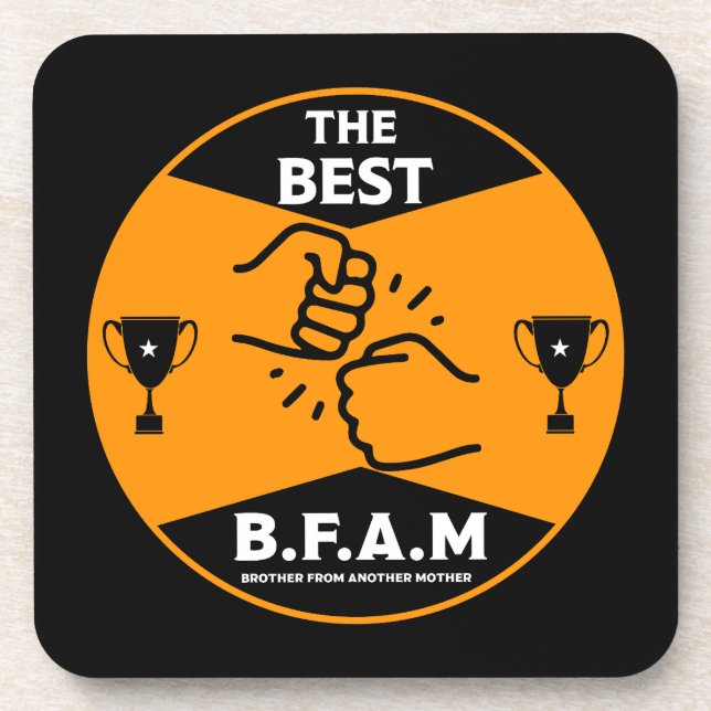 Brother From Another Mother Beverage Coaster (Front)