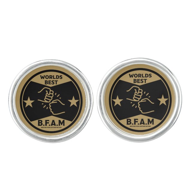 Brother From Another Mother Cufflinks (Front)