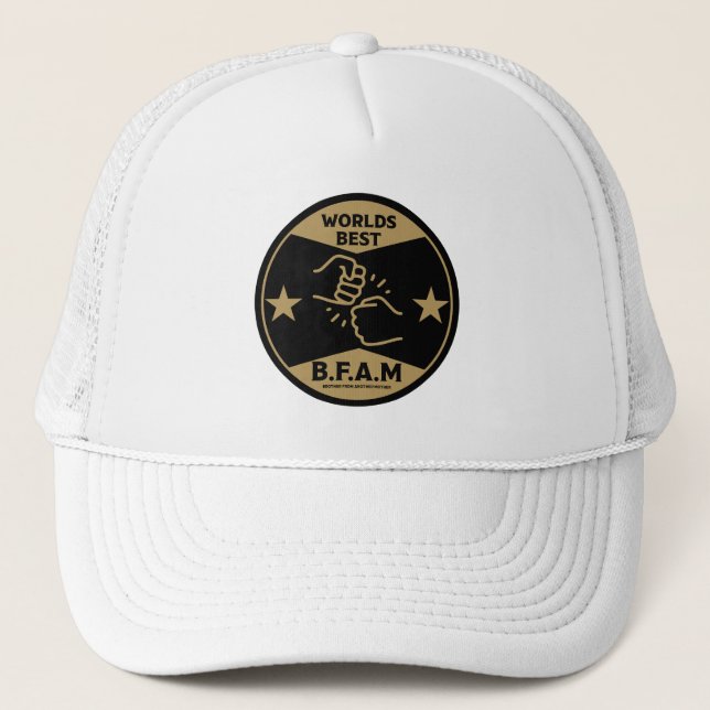 Brother From Another Mother Trucker Hat (Front)