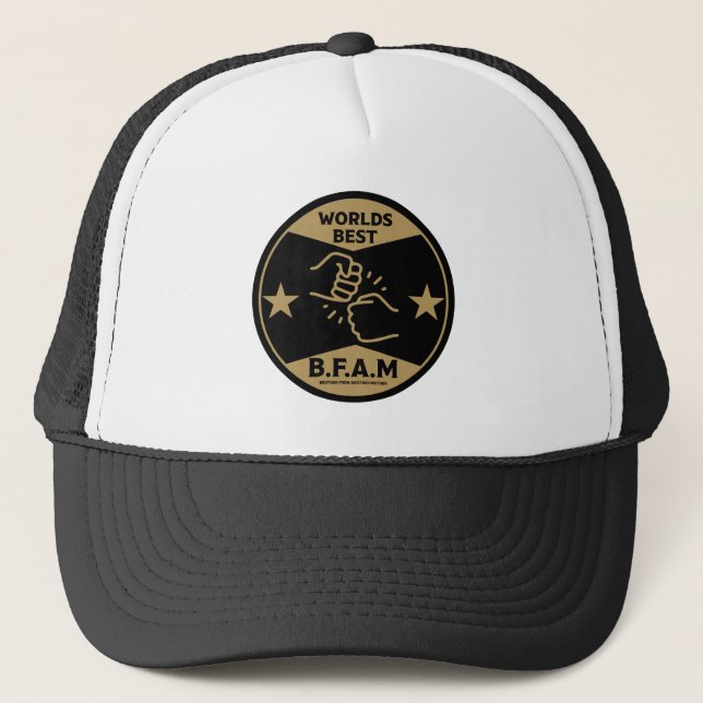 Brother From Another Mother Trucker Hat (Front)