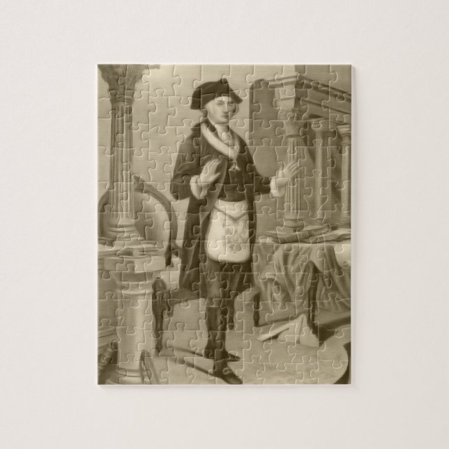 Brother George Jigsaw Puzzle (Vertical)