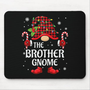 Brother Gnome Matching Christmas Pjs For Family  Mouse Pad