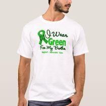 Brother - Green  Awareness Ribbon T-Shirt