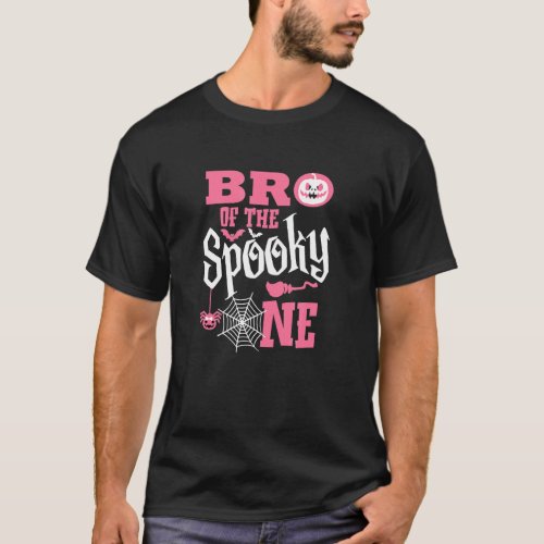 Brother Halloween 1st Birthday Family Spooky One G T_Shirt