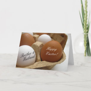 Brother & Husband Happy Easter Holiday Card