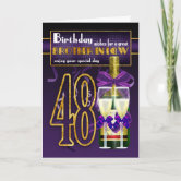 Pour vous Brother In Law présente Bunting Design Happy Birthday Card Lovely Verset