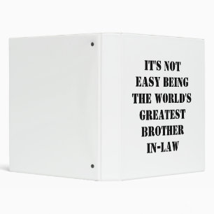 Brother-In-Law Binder