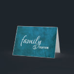 Brother-in-law Birthday Teal Leather Card<br><div class="desc">Birthday for brother-in-law with teal colored leather textured background.</div>