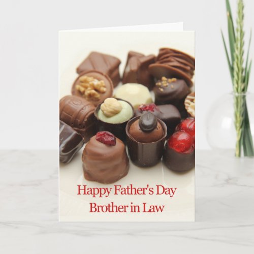 Brother in Law   Happy Fathers Day Card