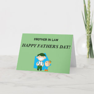 Brother in Law Happy Father's Day Card