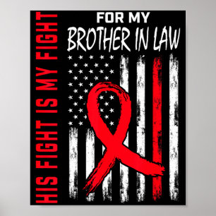 Brother In Law Heart Disease Awareness Month Produ Poster