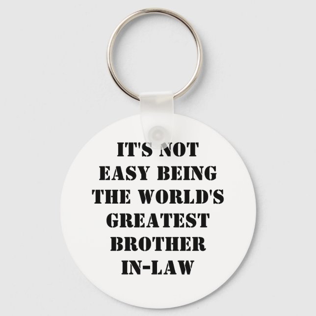 Brother-In-Law Keychain (Front)