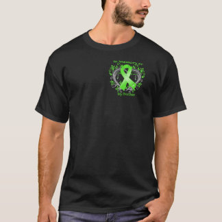 Brother - In Memory Lymphoma Heart T-Shirt