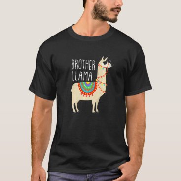 Brother Llama  For Men Papa T-Shirt