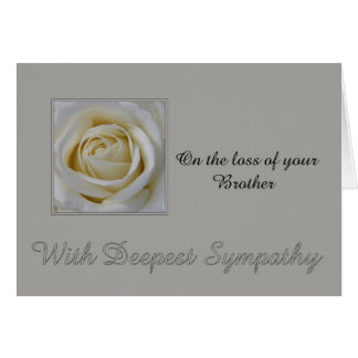 Loss Of Brother Cards | Zazzle