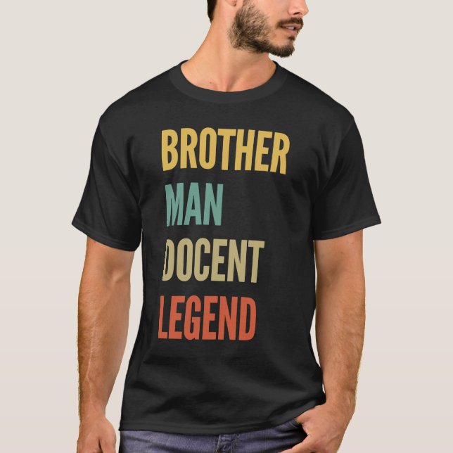 Brother Man Docent Legend T-Shirt (Front)