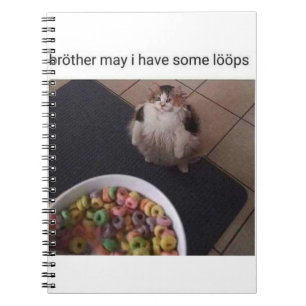 Brother may I have some loops Notebook