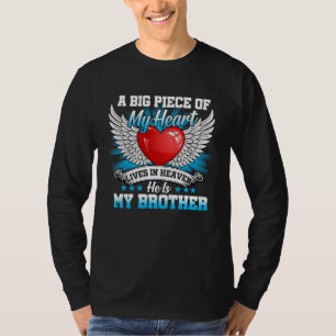 Brother My Angel  In Memory Of Brother In Heaven T-Shirt