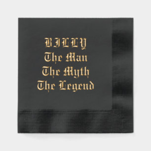 Brother Mythic Fantasy Funny Foil Napkins