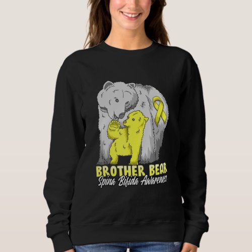 Brother Of A Child With Spina Bifida Related Broth Sweatshirt