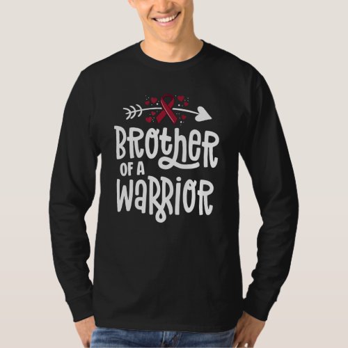 Brother Of A Warrior Vascular Malformation Hemangi T_Shirt