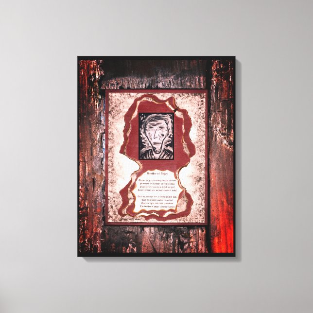 Brother of Anger Canvas Print (Front)