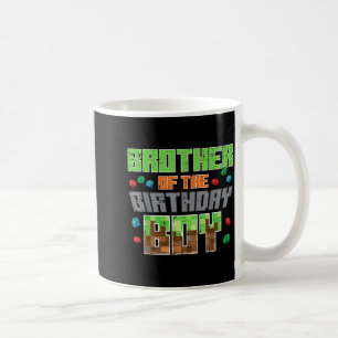 Brother Of Birthday Boy Xel Gamer Bday Party Boys Coffee Mug