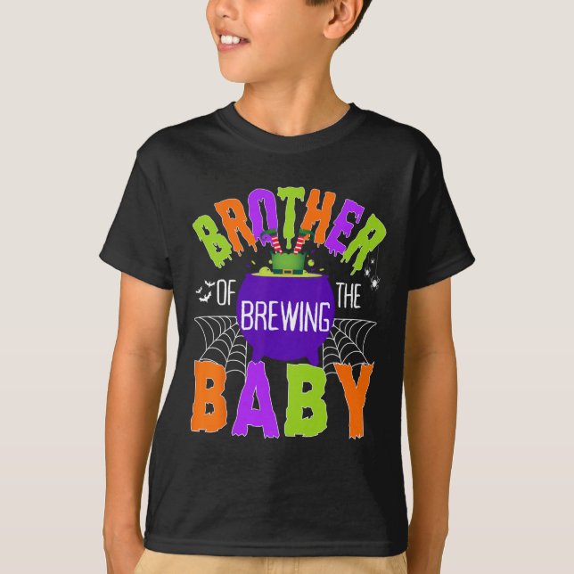 Brother Of Brewing By Halloween Men Women Kids  T-Shirt (Front)