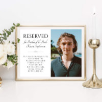 Brother of Bride In Heaven Photo Memorial Wedding