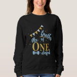 Brother Of Mr One-derful Party Blue-Gold Boy 1st B Sweatshirt<br><div class="desc">Brother Of Mr One-derful Party Blue-Gold Boy 1st Birthday</div>