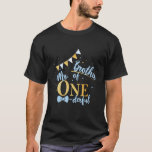 Brother Of Mr One-derful Party Blue-Gold Boy 1st B T-Shirt<br><div class="desc">Brother Of Mr One-derful Party Blue-Gold Boy 1st Birthday</div>