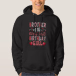 Brother Of The Berry First Birthday Girl Strawberr Hoodie<br><div class="desc">Brother Of The Berry First Birthday Girl Strawberry 1St Bday</div>